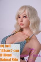 BQDOLL 162cm C-cup B1 Head Full Silicone Sex Dolls in Blue Swimsuit