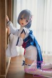BC Doll 135cm D-cup M Series Rem Head Full Silicone Love Doll in Blue Kimono