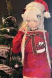 Red Santa outfit TPE sex doll