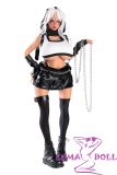 MRL DOLLS Full Silicone Sex Doll 62cm 3.0 Raven Head Punk Girl