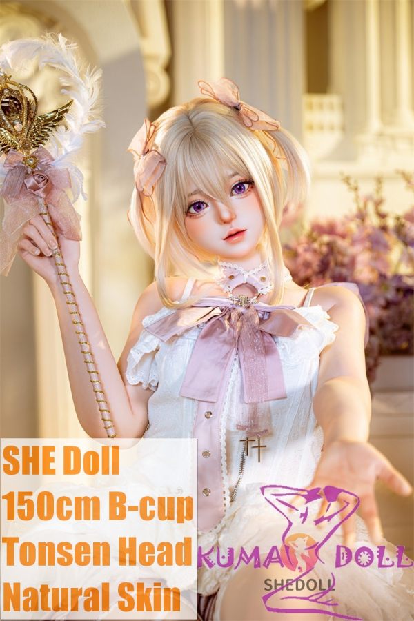 SHEDOLL Lolita Tonsen Head 150cm/4ft9 B-cup Head love doll body material customizable in Princess Dress