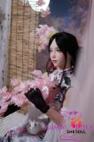 SHEDOLL Lolita type #11蔷薇 (Rose) 168cm E-cup love doll body material customizable Elegant Cheongsam