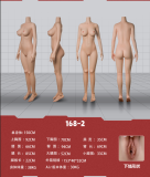 Doll Senior Linsha Head 165cm F-Cup Full Silicone Sex Doll in Fox Ears Red Robe