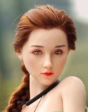 MD DOLL 150cm E-cup Medium Chest M2 Angela Head Full Silicone Sex Doll in Casual Outfit