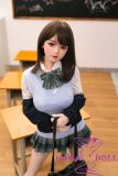 MD DOLL 150cm E-cup Medium Chest M9 Letitia Head Full Silicone Sex Doll in School Uniform