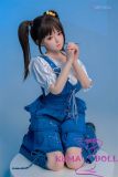MD DOLL 150cm E-cup Medium Chest M6 Theresa Head Full Silicone Sex Doll  in Denim Outfit