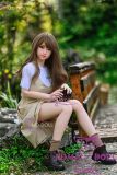 MD DOLL 150cm E-cup Medium Chest M2 Angela Head Full Silicone Sex Doll in Casual Outfit