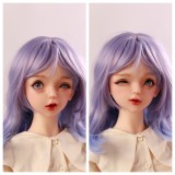 Sanhui Doll 【Adjustable Eyes】125cm F-cup #7 Head Silicone Sex Doll Real Skin Series in Black Lingerie