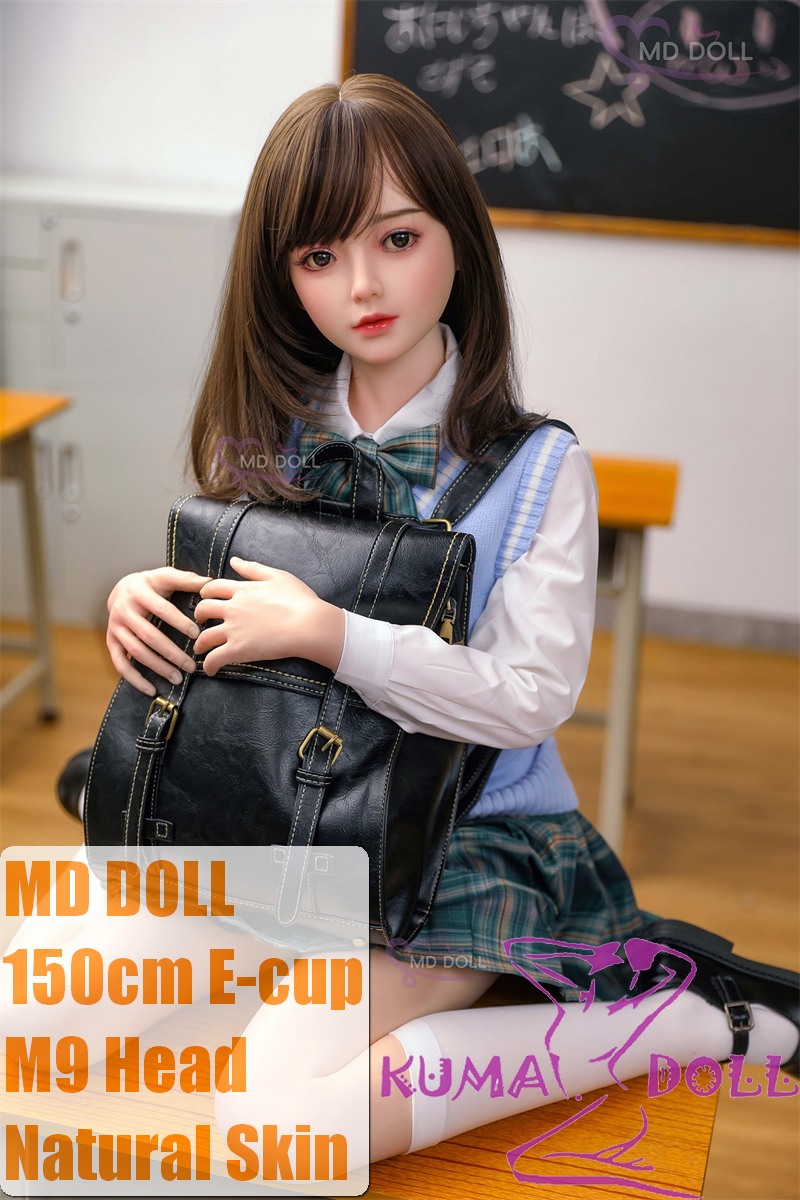 MD DOLL 150cm E-cup Medium Chest M9 Letitia Head Full Silicone Sex Doll in School Uniform