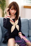 150cm E-cup doll sitting on sofa