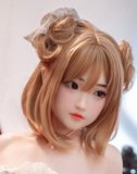 MD DOLL 150cm E-cup Medium Chest M14 Poppy Head Full Silicone Sex Doll in Bear Pajamas