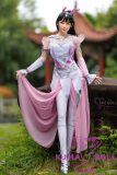 Standing pose adult silicone doll