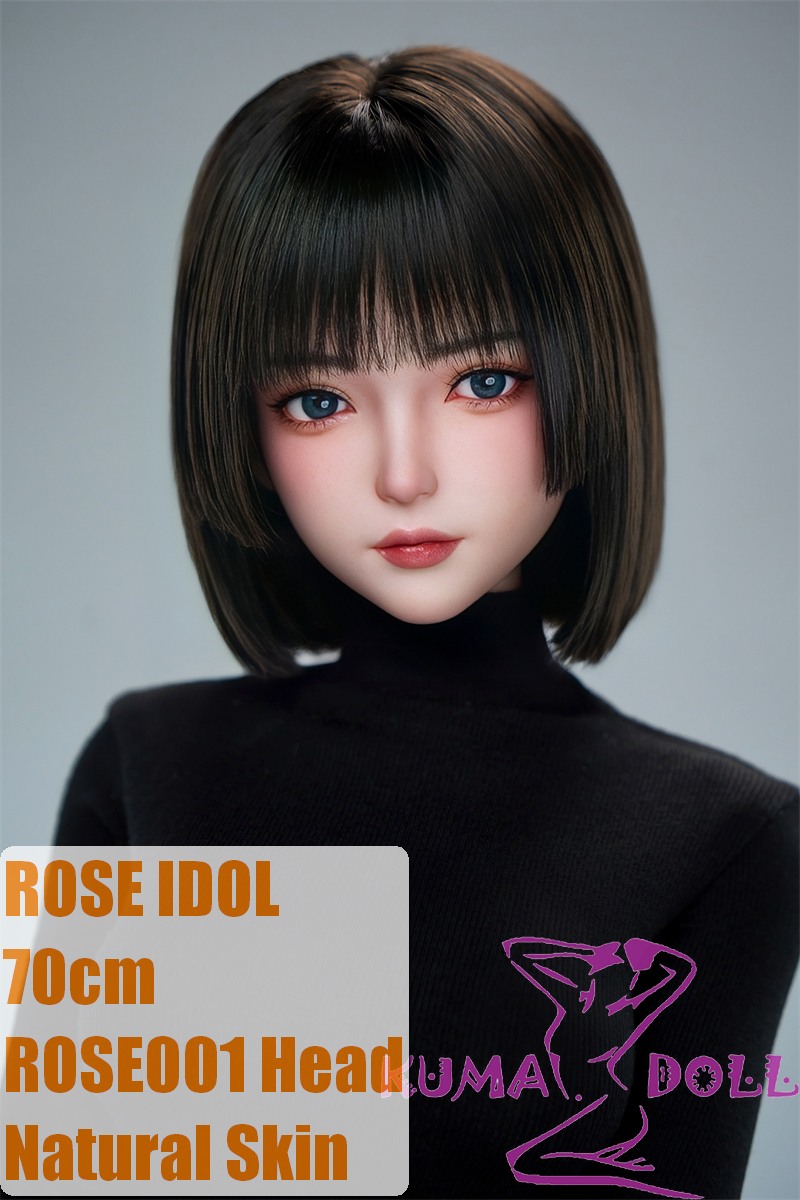 ROSE IDOL 70cm Rose001 Head Full Silicone Sex doll Mini Lifelike Doll