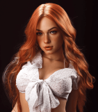 Cyber Girl 163cm E-cup CG2 Head Full Silicone Sex Doll in Pink Swimsuit