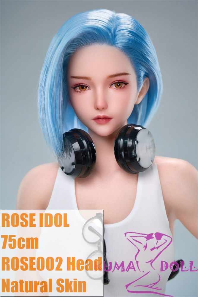 75cm ROSE IDOL Rose002 Head Full Silicone Sex doll Mini Lifelike Doll Yoga Outfit 75cm ROSE IDOL Rose002 Head Full Silicone Sex doll Mini Lifelike Doll Yoga Outfit