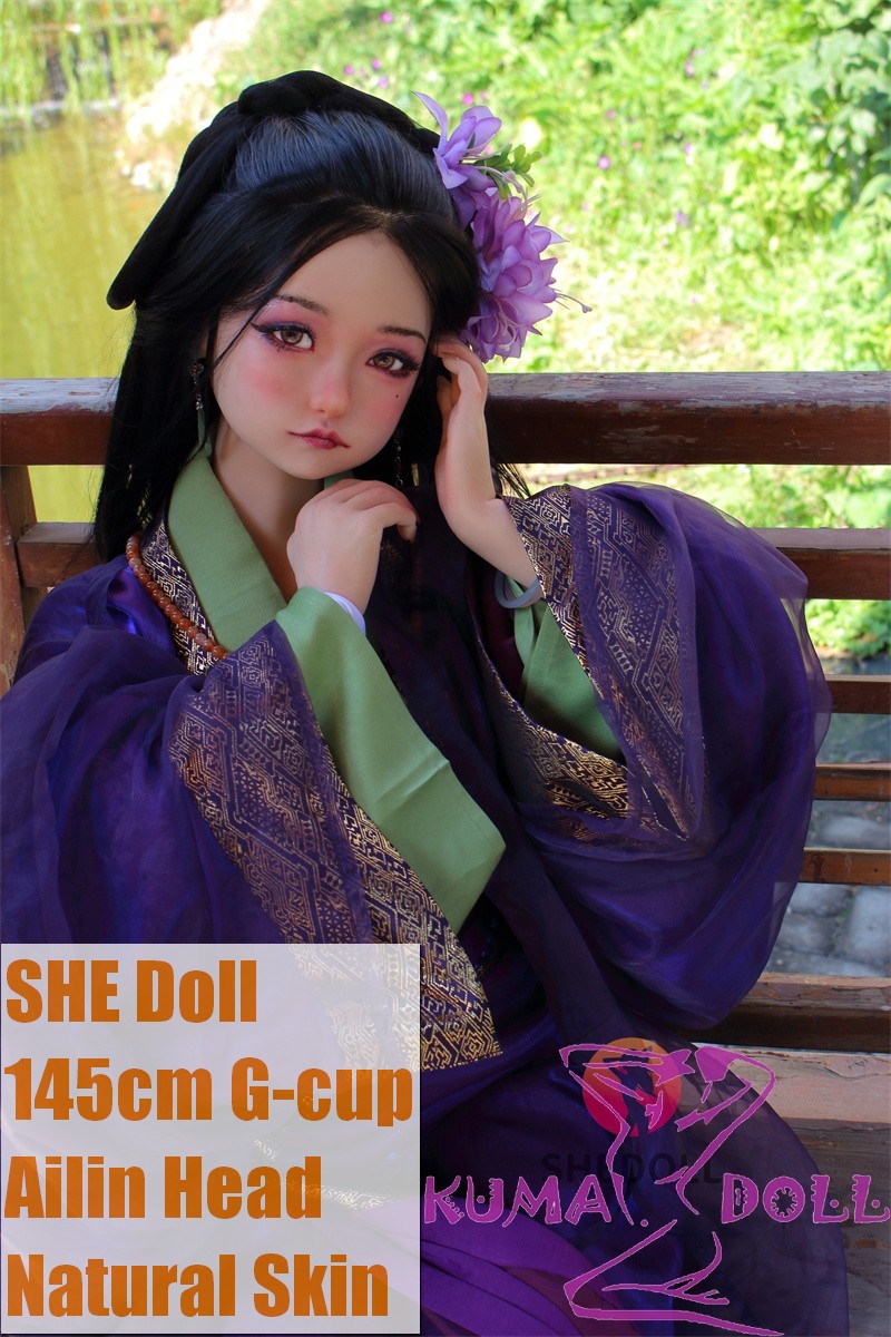SHEDOLL 145cm G-cup Ailin Head Love Doll Body Material Customizable in Traditional Costume