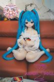 132cm anime doll playing UNO sofa