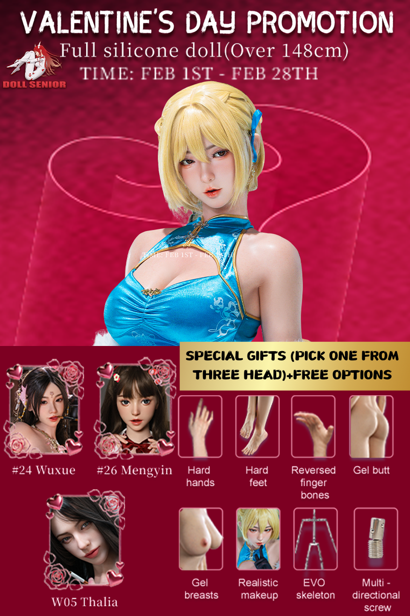 【2026.02.1-2026.2.28】Doll Senior Full Siiicone Sex Doll Over 148cm Valentine’s Day Promotions Page