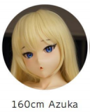 Irokebijin Full Silicone Sex Doll 110cm A-cup Aisa Head Flat Breasts
