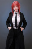 【Pre-sale 199 sets】ROSE IDOL 75cm IDOL002 Head Full Silicone Sex doll Mini Lifelike Doll Black Coat Outfit