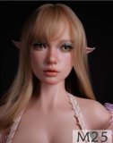 MD DOLL 150cm E-cup Medium Chest M47 Phoebe Head Full Silicone Sex Doll Pink Knitted Outfit