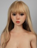 MD DOLL 150cm E-cup Medium Chest M47 Phoebe Head Full Silicone Sex Doll Pink Knitted Outfit