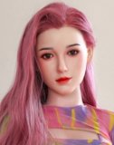 MD DOLL 150cm E-cup Medium Chest M47 Phoebe Head Full Silicone Sex Doll Pink Knitted Outfit