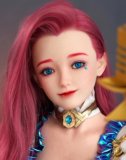 MD DOLL 166cm F-cup M45 Jennifer Head Full Silicone Sex Doll Champagne Bikini