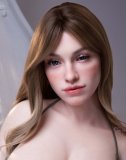 MD DOLL 166cm F-cup M45 Jennifer Head Full Silicone Sex Doll Champagne Bikini