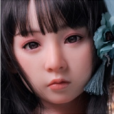 MLW doll Loli Sex Doll 126cm/4ft1 AA-cup W3 Hard Silicone material head with TPE body