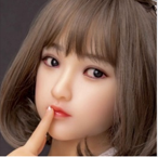 MLW doll Loli Sex Doll 126cm/4ft1 AA-cup W3 Hard Silicone material head with TPE body