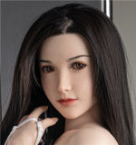 FANREAL 168 cm F-Cup Kelly Head Full Size Lifelike Silicone Sex Doll Real Skin Texture Red Lingerie