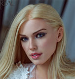 FANREAL 168 cm F-Cup Kelly Head Full Size Lifelike Silicone Sex Doll Real Skin Texture Red Lingerie