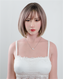 FANREAL 168 cm F-Cup Kelly Head Full Size Lifelike Silicone Sex Doll Real Skin Texture Red Lingerie