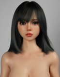 MD DOLL 150cm E-cup Medium Chest M21 Lily Head Full Silicone Sex Doll Twin Ponytail Girl