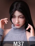 MD DOLL 150cm E-cup Medium Chest M21 Lily Head Full Silicone Sex Doll Twin Ponytail Girl