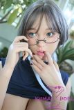 Qianyang head silicone doll close up face