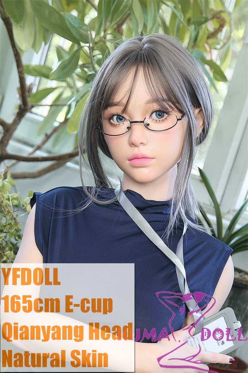 YFDOLL 165cm E-cup Qianyang Head Full Silicion Sex Doll Office Outfit