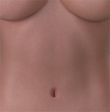 FANREAL 109cm F-cup Full Size Lifelike Silicone Sex Torso with Mirella Head in Champagne Lingerie