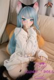MOZU DOLL 141cm Mint Head Tier S PVC Head with TPE Body Big Breast Cat Girl