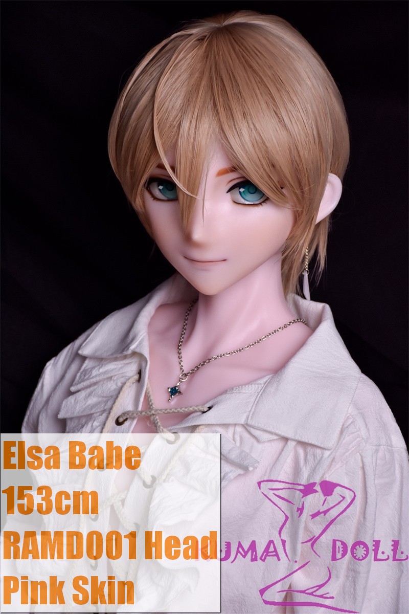 Elsa Babe 153cm 神田 修 Kanda Osamu RAMD001 Head Full Silicone Life Size Anime Sex Male Doll