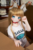 MOZU DOLL 141cm Kinako Head Tier SSR PVC Head with TPE Body with Fox Ears