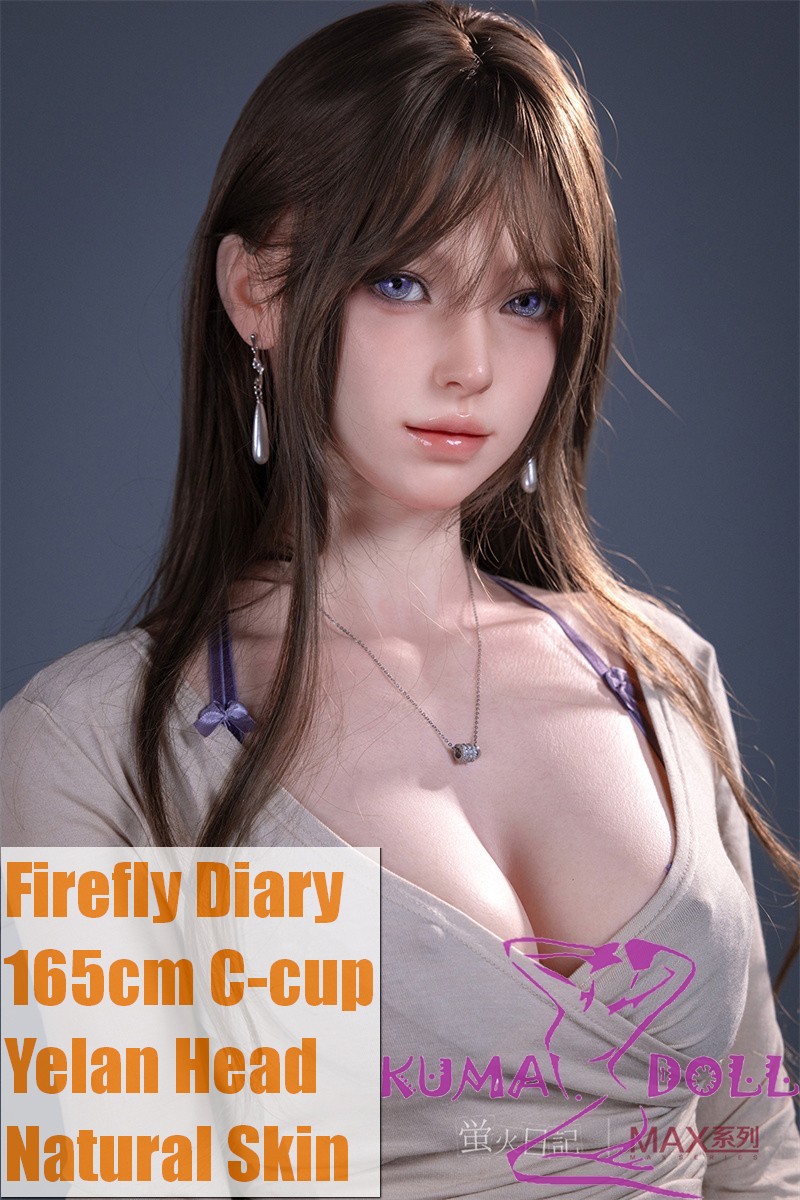 Firefly Diary 165cm C-cup Yelan Head Full Silicone Sex Doll With Body Make-up Beige Knit Outfit