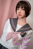 J-cute Doll 153cm B-cup AGE01 Head AIO Full Silicone Love Doll in Pink Sailor Outfit
