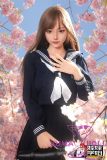 Doll Senior Mengshu Head 163cm F-cup Full Silicone Sex Doll with Body Make-up