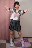 B cup silicone doll standing pose