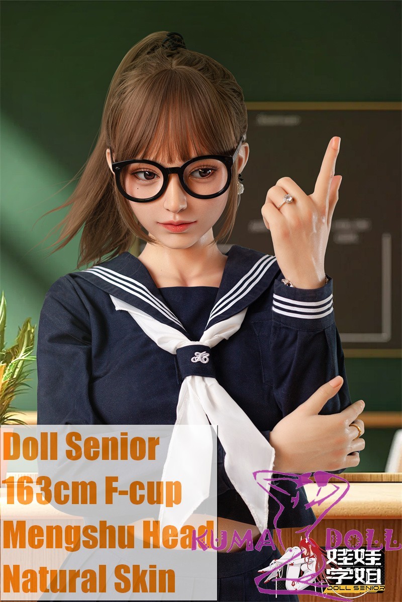 Doll Senior Mengshu Head 163cm F-cup Full Silicone Sex Doll with Body Make-up