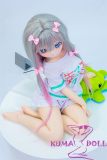 MW Girl Anime Sex Doll 85cm M039 Head in Grey Pink Hair