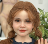 ZELEX Full Silicone Sex Doll Heads (Silicone Head Only)
