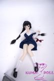 XYGO 142cm AA-cup Suzhizhi Silicone Head + TPE Body Anime Doll in School Uniform